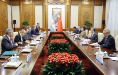 वांग यी ने अर्जेंटीना के विदेश मंत्री से बातचीत की
