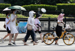 China renova alerta laranja para onda de calor