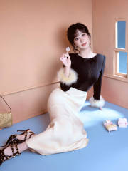 杨紫穿黑白裙勾勒曼妙身姿！宛若温柔千金气质在线