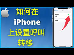 苹果手机如何开启呼叫转移功能