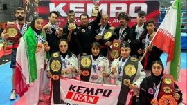 تیم ایران نایب قهرمانی مسابقات جهانی کمپو شد