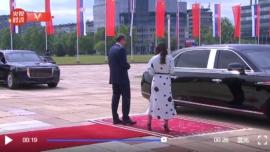 استقبال رئیس جمهوری صربستان از رهبر چین