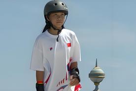 热爱超越成败，13岁天才少女闪耀巴黎！未来无限可期：滑板小将逐梦奥运