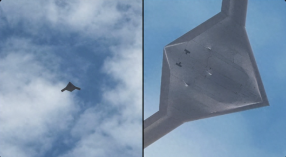 外媒震惊：中国GJ-X无人隐轰机腹照曝光