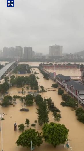 贵州一县发Ⅱ级防汛应急响应 洪峰将至形势严峻