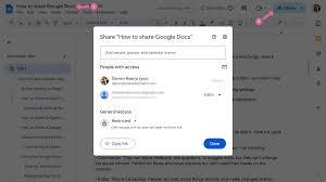 如何共享google文档
