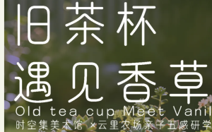 【活动招募】时空交织，芬芳艺境｜香草x艺术亲子五感研学营，开启一场自然与艺术的感官之旅！