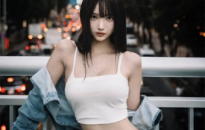 林俊杰女友七七日常美照释出 神态灵动身材诱人