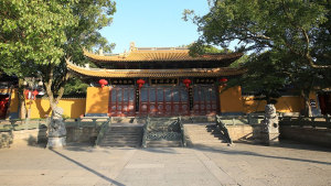 普陀山第一大寺院：普济禅寺