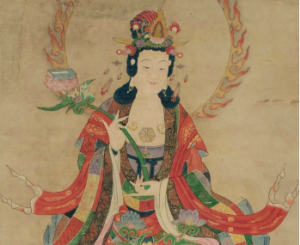 清代水陆画普贤菩萨像