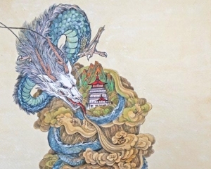 目犍连尊者降伏二龙王