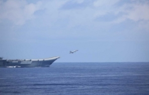 日防卫大臣称中国航母6天起降舰载机“远超100次”