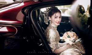 白俄罗斯女孩回应跨越万里远嫁中国，新娘子真好看