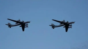 美军战机在阿拉斯加附近拦截两架俄图-95轰炸机