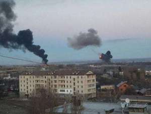 俄军进入乌克兰第二大城市哈尔科夫，当地官员号召市民拿起武器
