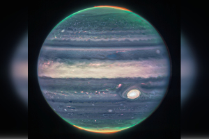 美国国家航空航天局公布最新木星照片
