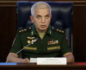 俄国防部任命米哈伊尔·米津采夫为副部长
