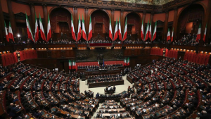 意大利中右翼政党联盟赢得议会多数席位