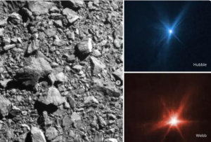 NASA航天器撞击小行星照片曝光 撞完亮度增加两倍