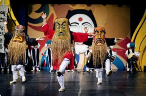 韩国假面舞被列入人类非遗名录 分凤山假面等多项