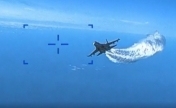 美军公布俄美黑海“撞机”画面：俄战机对美无人机倾泻燃油 关键画面丢失