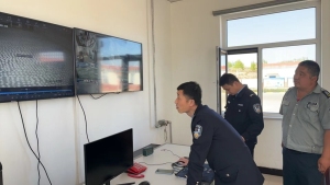 陕西神木市公安局大柳塔派出所开展消防安全检查