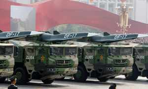 中国东风27试射震慑美航母！5000里外直击目标