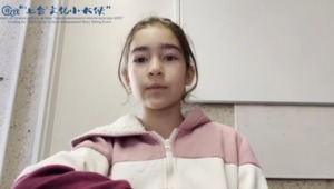 Türkiye’den kız çocuğu SİÖ’nün “minik kültür elçisi” seçildi