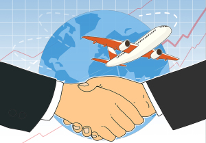 Çinli firmalar, ülke dışına charter uçuşlarıyla çıkarak fırsat arıyor