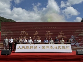 中国文促会文工委等三家全国性学术分支机构落户陕西大唐鹿野苑