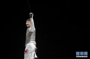 历史时刻！张家朗为中国香港夺得奥运首金