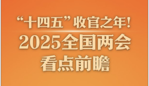 从六大“关键词”前瞻2025年全国两会热点