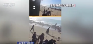 視頻記錄加沙城民眾遭以軍空襲驚險時刻