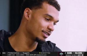 文班：得知患血栓那5分钟彻底崩溃了 生命脆弱的感悟