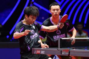 黄石华新晋级男团决赛 激战五局胜出