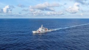 每一张都是壁纸！黄岩舰与黄岩岛的冬日邂逅