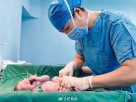 合肥“元旦宝宝”来啦 新年首份生命礼物