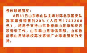 泰山队青训补偿款该咋用？解雇外援还是反哺青训？