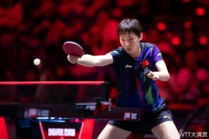 王曼昱晋级新加坡大满贯女单四强 实现11连胜