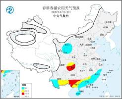 未来一周西南华南春播区多阴雨 春耕作业略受影响