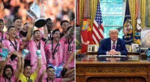 迈阿密国际白宫行 梅西首次访问受表彰