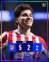 马竞5比2热刺 门将失误成转折点