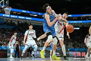 广州朗肽海本不敌北京北汽 CBA常规赛激烈对决