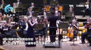 芬兰音乐会价值百万英镑小提琴被指挥意外打落：乐手大惊失色 指挥立刻叫停