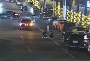 男子驾车疑遇“碰瓷”私了赔钱后报警 故技重施再落网