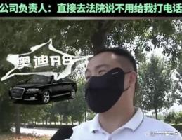 男子贷44万给公司买奥迪2月后被开 忠诚换来失业与债务