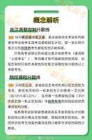 报志愿前先了解这些信息 掌握基本概念