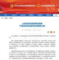 山东省政府原参事徐景颜被双开 严重违纪违法遭查处