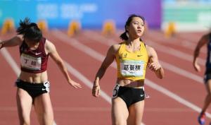 全运女100米预赛葛曼棋第一 梁小静韦永丽同晋级