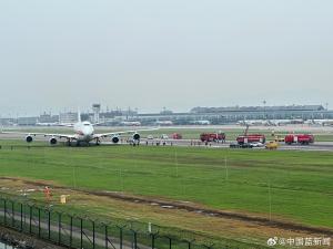 宁波机场偏出跑道的飞机已成功搬移